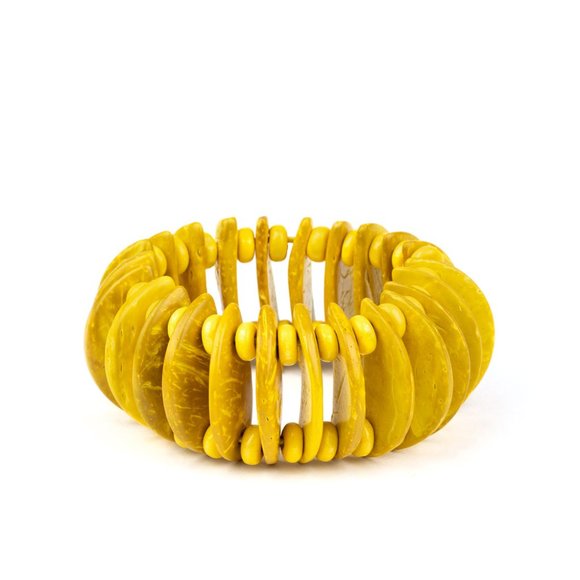 Tropical Tiki Bar - Yellow Bracelet - Picture 1 of 2
